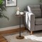 Lightweight Round Accent Table – Sofa, Chair, or Bathtub Companion